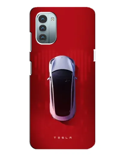 Чехол для Nokia G21 с картинкой «Tesla Top View» Чехол для Nokia G21 с картинкой «Tesla Top View»
