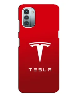 Чохол для Nokia G21 з картинкою «Tesla Red Classic»