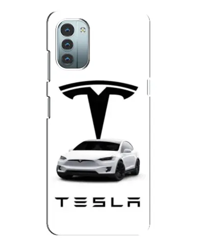 Чехол для Nokia G21 с картинкой «Tesla White Style» Чехол для Nokia G21 с картинкой «Tesla White Style»