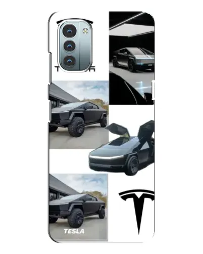 Чехол для Nokia G21 с картинкой «Коллаж Cybertruck Tesla» Чехол для Nokia G21 с картинкой «Коллаж Cybertruck Tesla»