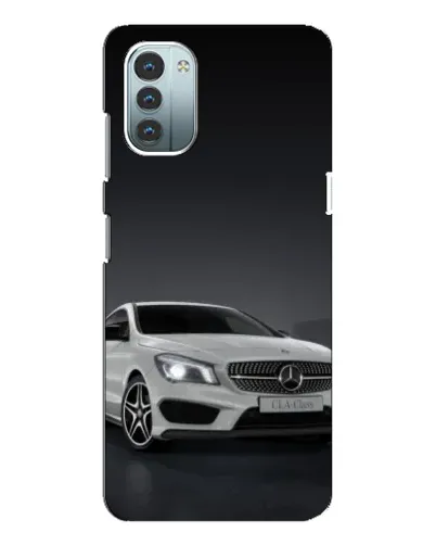 Чохол для Nokia G21 з картинкою «Mercedes AMG GT Silver»