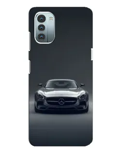 Чохол для Nokia G21 з картинкою «Mercedes на чорному»