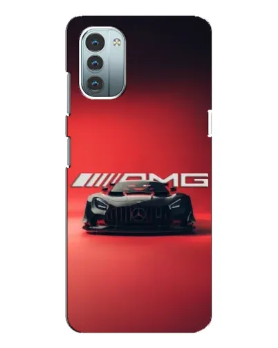 Чохол для Nokia G21 з картинкою «Mercedes AMG — червона лінія»