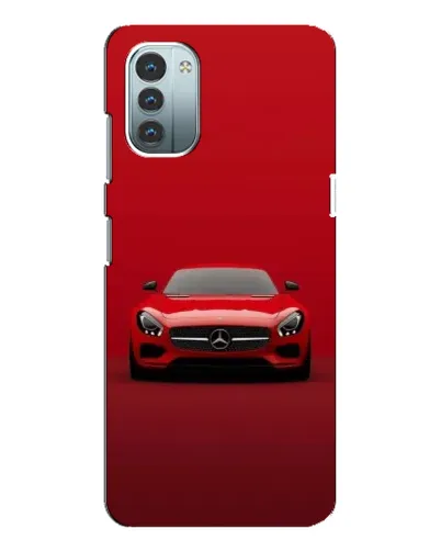 Чохол для Nokia G21 з картинкою «Червоний Mercedes AMG»