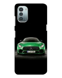 Чохол для Nokia G21 з картинкою «Mercedes — неоновий лого»