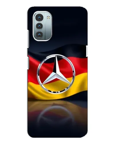 Чохол для Nokia G21 з картинкою «Mercedes — прапор Німеччини»