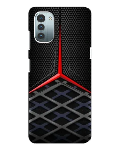 Чохол для Nokia G21 з картинкою «Mercedes Carbon Grid»