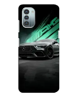 Чохол для Nokia G21 з картинкою «Темний Mercedes AMG»