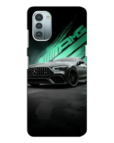 Чохол для Nokia G21 з картинкою «Темний Mercedes AMG»