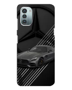 Чохол для Nokia G21 з картинкою «Mercedes AMG — графіка»