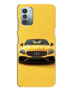Чохол для Nokia G21 з картинкою «Жовтий Mercedes GT»