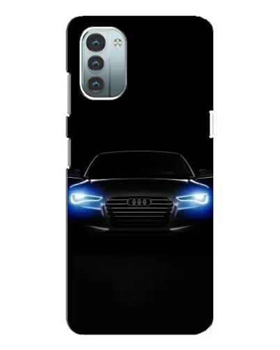 Чохол для Nokia G21 з картинкою «Audi в неоні»