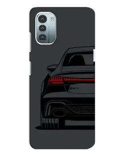 Чохол для Nokia G21 з картинкою «Задня частина Audi — арт»