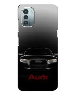 Чохол для Nokia G21 з картинкою «Audi — градієнтний контур»