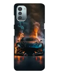 Чохол для Nokia G21 з картинкою «Lamborghini димна естетика»