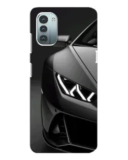 Чохол для Nokia G21 з картинкою «Lamborghini фари деталізація»