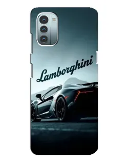 Чохол для Nokia G21 з картинкою «Класичний Lamborghini надпис»