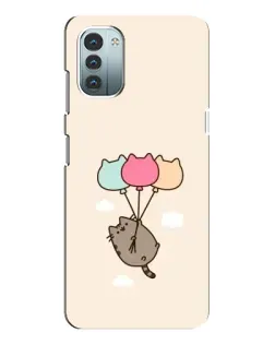 Чехол для Nokia G21 с картинкой «Пушин на шариках»