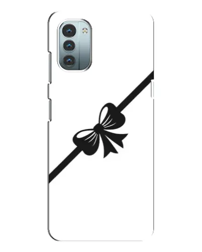 Чохол для Nokia G21 з картинкою «Діагональний бант»