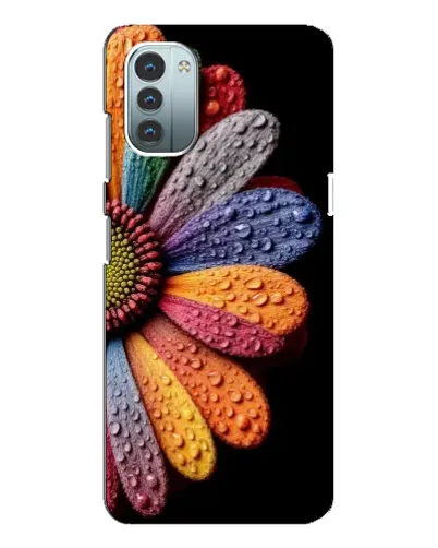 Чохол для Nokia G21 з картинкою «Райдужна квітка»