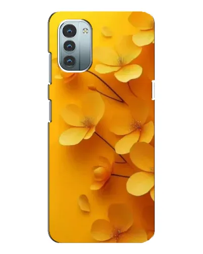 Чохол для Nokia G21 з картинкою «Золоті пелюстки»
