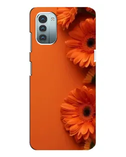 Чохол для Nokia G21 з картинкою «Помаранчеві гербери»