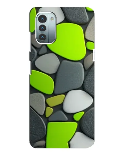 Чохол для Nokia G21 з картинкою «Яскрава неонова галька»