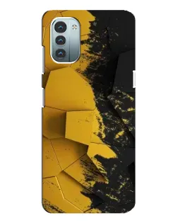 Чохол для Nokia G21 з картинкою «Золоті уламки геометрії»