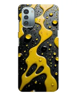 Чохол для Nokia G21 з картинкою «Рідке жовте золото»