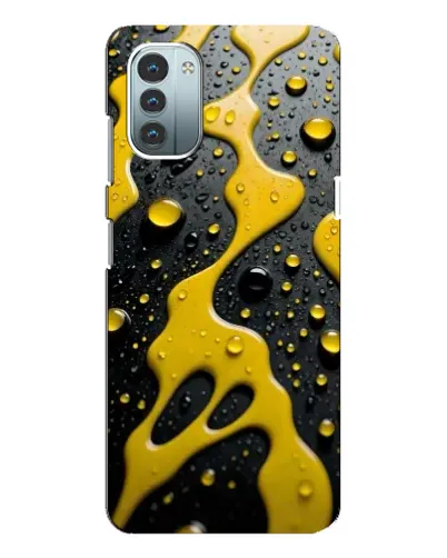 Чохол для Nokia G21 з картинкою «Рідке жовте золото»