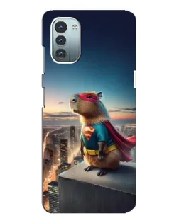 Чехол для Nokia G21 с картинкой «Капи-мен супергерой»