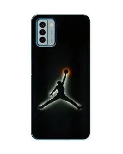 Чехол для Nokia G22 с картинкой «Jordan Gradient Logo»