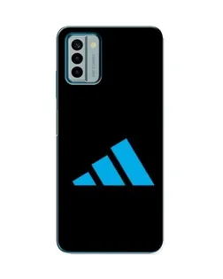 Чехол для Nokia G22 с картинкой «Adidas Cyan Logo»