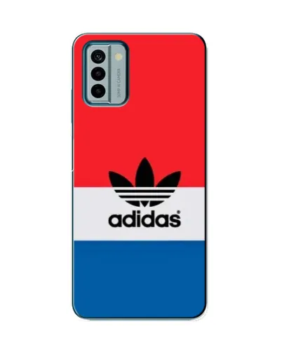 Чехол для Nokia G22 с картинкой «Ретро блоки Adidas»