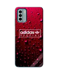 Чехол для Nokia G22 с картинкой «Adidas Gold Marble»