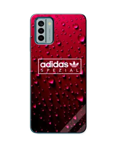 Чехол для Nokia G22 с картинкой «Adidas Gold Marble»