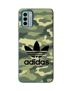 Чехол для Nokia G22 с картинкой «Милитари стиль Adidas»