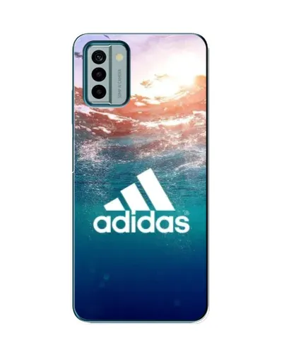 Чехол для Nokia G22 с картинкой «Океанская глубина адидас»