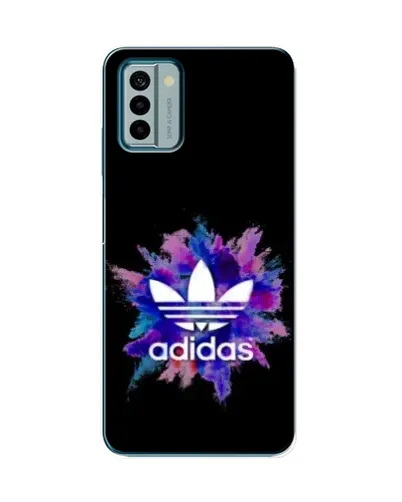 Чехол для Nokia G22 с картинкой «Взрыв красок Adidas»