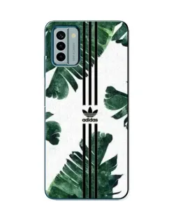 Чехол для Nokia G22 с картинкой «Пальмовые листья адидас»