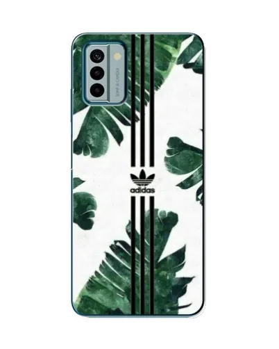 Чехол для Nokia G22 с картинкой «Пальмовые листья адидас»