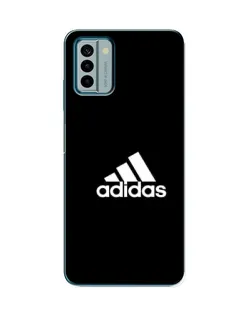 Чехол для Nokia G22 с картинкой «Черная классика Adidas»