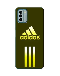 Чехол для Nokia G22 с картинкой «Оливковый градиент Adidas»