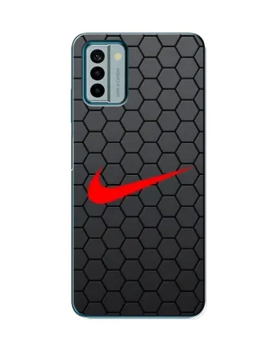 Чехол для Nokia G22 с картинкой «Nike — карбоновая сетка» Чехол для Nokia G22 с картинкой «Nike — карбоновая сетка»