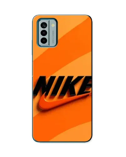 Чехол для Nokia G22 с картинкой «Оранжевый драйв Nike» Чехол для Nokia G22 с картинкой «Оранжевый драйв Nike»