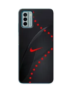 Чехол для Nokia G22 с картинкой «Абстрактный дизайн Nike»