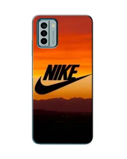 Чехол для Nokia G22 с картинкой «Nike — вечерний горизонт»