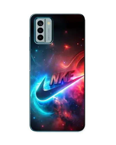 Чехол для Nokia G22 с картинкой «Огненный логотип Nike» Чехол для Nokia G22 с картинкой «Огненный логотип Nike»