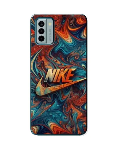 Чехол для Nokia G22 с картинкой «Nike в абстракции» Чехол для Nokia G22 с картинкой «Nike в абстракции»