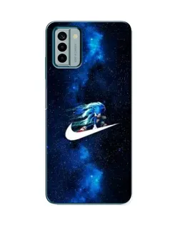 Чехол для Nokia G22 с картинкой «Звездный путь Nike»